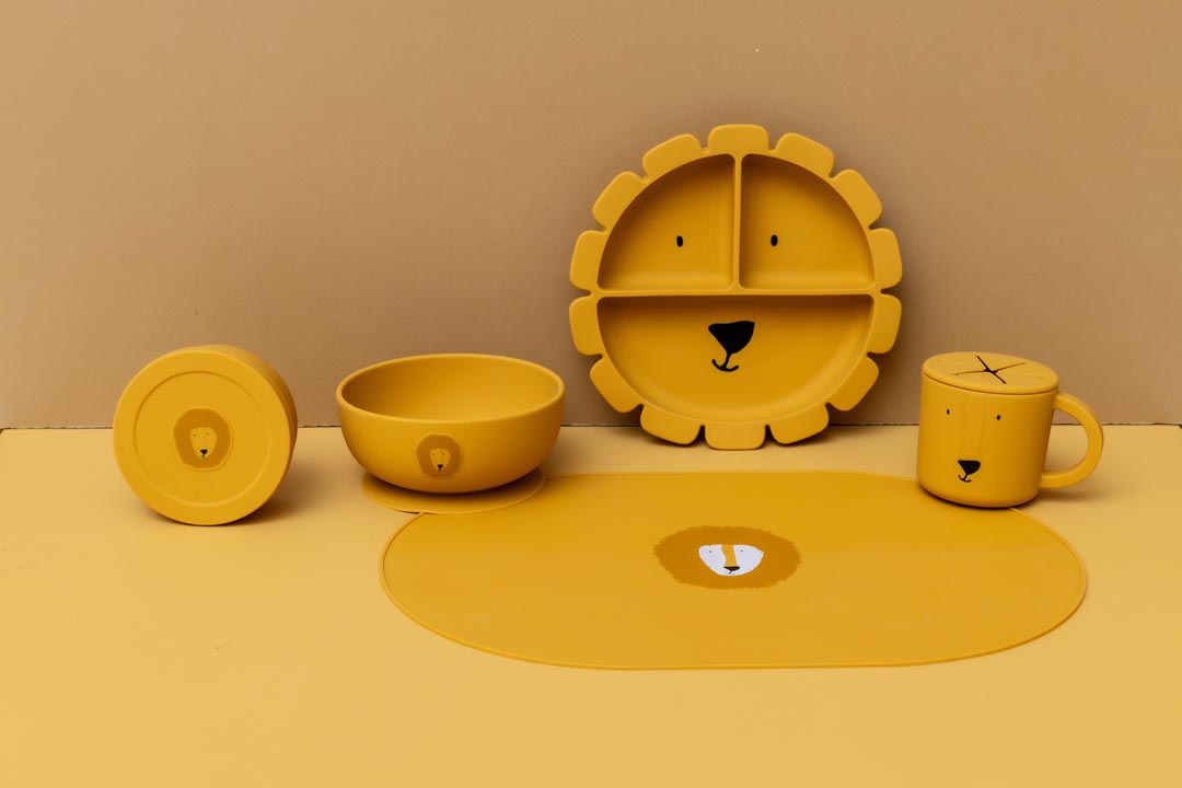 Silikon-Snackbox - Mr. Lion